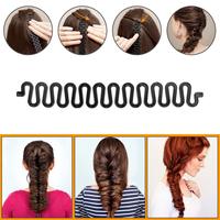 Outils et accessoires de coiffure, kit de coiffeur, ensemble d'outils de tressage rapide en spirale, ensemble de coiffure