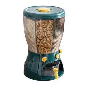 Custom Pet Food Rice Storage Container Box Plastic Container With Lid