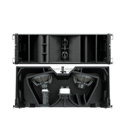 Sistema de sonido de audio profesional de alto rendimiento Altavoces de matriz de línea de 3 vías de gran formato con imán de neodimio doble de 12 pulgadas