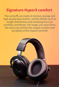 Hyperx <span class=keywords><strong>Cloud</strong></span> 2 Ii Gaming Hoofdtelefoon Ruisonderdrukking 7.1 Surround Computer Headset Oortelefoon Microfoon Bedrade Headset Voor Pc Ps4 - Product Image 4