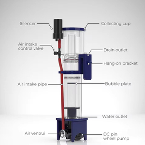 Aqua Excel/50/70D DC12V Mini Nano Coral Reef agua salada acuario pecera HOB Hang-On Back Filtración Proteína Skimmer - Product Image 2