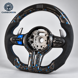 Volant personnalisé pour BMW F20 F22 F30 F31 F32 F82 F15 F82 M4 F80 M3 M5 F90 F06 F10 F56 E92 E60 E61 E90 E39 E91 E70 - Product Image 4