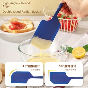 Xukang Advanced Sense Diamond Handle Integrated Silicone Scraper Cream Spatula Food Grade High Temperature Resistant Baking - Product Image 5