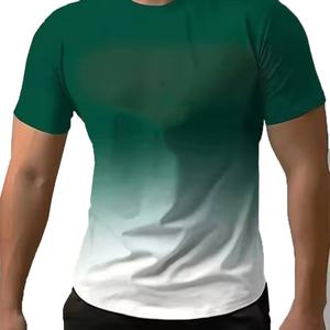 Camiseta de Verano Personalizada para Hombre, Cuello Redondo, Manga Corta, Corte Holgado, Estilo Urbano Hip Hop, Camiseta Moderna de Alta Calidad - Product Image 6