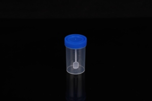 Gobelets d'échantillon en plastique gobelet de conteneur de spécimen de tabouret imprimé personnalisé - Product Image 2