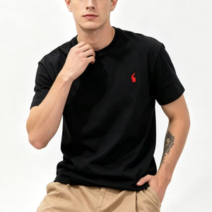 Vente en gros Laurla Ralf Logo brodé personnalisé vierge unisexe été uni coton de haute qualité Sport affaires personnalisé hommes - Product Image 6