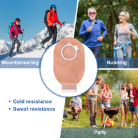 Zodelo Medical – Sacs de colostomie/ostomie drainables à double système opaque, certifiés ISO CE, pour soins de stomie, infrarouge lointain