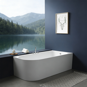 <span class=keywords><strong>Baignoire</strong></span> <span class=keywords><strong>d</strong></span>'<span class=keywords><strong>angle</strong></span> en acrylique avec drain <span class=keywords><strong>Baignoire</strong></span> <span class=keywords><strong>Angle</strong></span> Adulte - Product Image 1