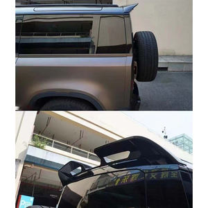 Universalสปอยเลอร์หลังคาคาร์บอนไฟเบอร์สปอยเลอร์ด้านหลังWing <span class=keywords><strong>Rock</strong></span>สไตล์สําหรับLand Rover Defender <span class=keywords><strong>90</strong></span> 110 รถUniversalสปอยเลอร์หลังคา - Product Image 3