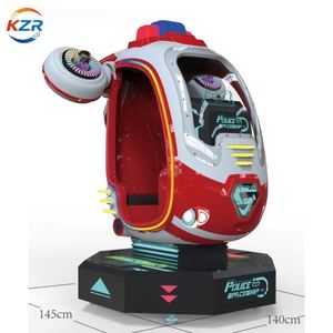 Équipement de divertissement - Console de jeux vidéo. Les enfants prennent place dans la balançoire en fibre de verre de l'ascenseur Star Police. - Product Image 1