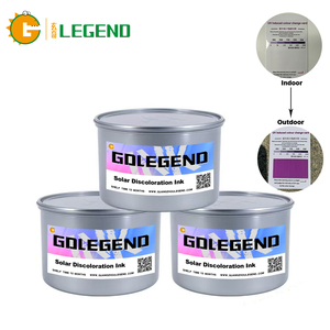 Gdlegend dung môi Màn hình in ấn heliochromic mực photochromic năng lượng mặt trời đổi màu mực thay đổi màu sắc dưới ánh sáng mặt trời mực - Product Image 1