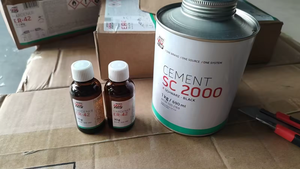 GL TIPTOP SC 2000 Rubber Cement 1kg + Hardener for Conveyor Belt Cold Vulcanizing - Product Image 3