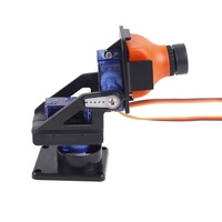 Support double axe pour moteur de direction 9g MG90s/SG90, cardan de caméra FPV, accessoire XAG pour véhicule intelligent, usiné sur tour CNC
