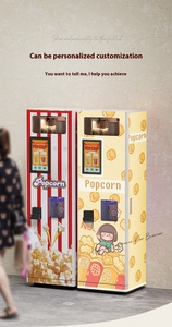 Công Suất Lớn Tự Động Công Nghiệp Thương Mại Bóng Hình Dạng Bỏng Ngô Máy Bán Hàng Tự Động - Product Image 2