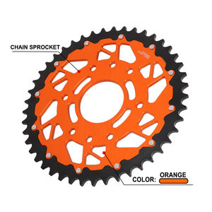 JFG motocicleta <span class=keywords><strong>Duke</strong></span> 125ABS RC125ABS RC125 390ABS RC390 RC390R <span class=keywords><strong>Motocross</strong></span> CNC 45T piñón de cadena trasera para KTM Duke390 - Product Image 1