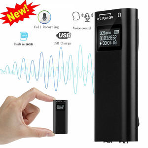 Enregistreur vocal numérique personnalisé en usine, haute qualité, réduction du bruit, avec écran OLED, pour conférences, réunions et affaires - Product Image 4