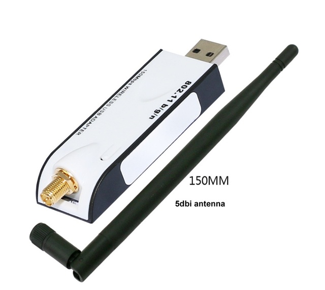 Ralink RT3070 Chipset External USB 2.0 WiFi Antenna 150Mbps Wireless Desktop Dongle Made in China in Stock