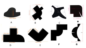 Cartes de barbier personnalisées avec logo O'e'm, noires, givrées, imperméables, pour la barbe et les <span class=keywords><strong>cheveux</strong></span>, étiquette privée pour hommes, carte d'amélioration du style - Product Image 6