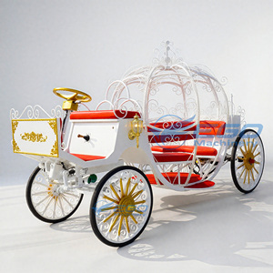 Chariot de Cendrillon à vendre – Transport Spécial – Chariot Citrouille de Princesse Fantaisie – Chariot Électrique à vendre - Product Image 1