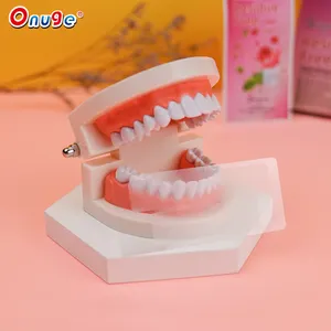 Onuge-productos Revolution, tiras blanqueadoras para los dientes, sin residuos del 100%, sabor de arándano, OEM