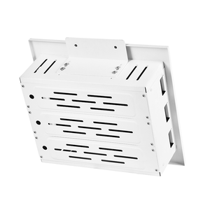 Lumière LED pour auvent de 150W à haute luminosité pour station-service et entrepôt, avec sortie lumineuse élevée, boîtier blanc, indice de protection IP65, haute luminosité - Product Image 3