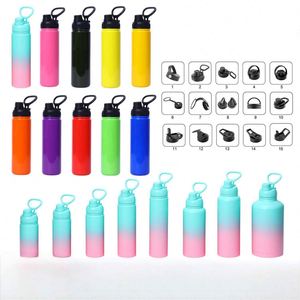 ขวดน้ำสแตนเลสพกพาสำหรับกิจกรรมกีฬา แจกเป็นของขวัญ - Product Image 3