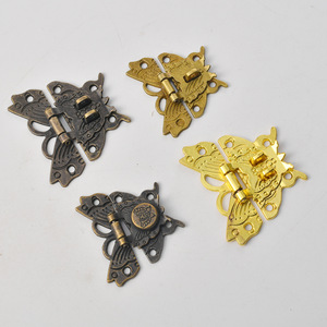 Hebilla de caja de aleación de zinc con diseño de mariposa hecha a mano para cajones, regalos y manualidades - Product Image 3