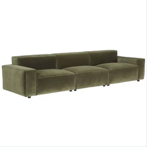Canapé moderne simple et combiné de meubles de salon à 3 places en <span class=keywords><strong>velours</strong></span> Canapé modulaire nordique - Product Image 3
