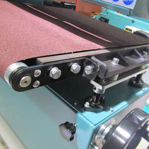 PS460A uso doméstico industrial carpintería Banda ancha tambor lijadora carpintería máquina con gabinete - Product Image 4