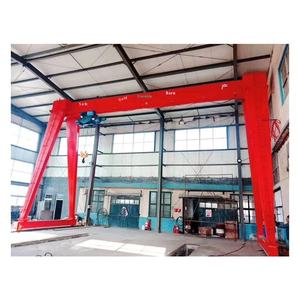 رافعة جسرية كهربائية صناعية للمساحات المفتوحة لمناولة البضائع بسعة 5 و10 أطنان مع محرك وصندوق تروس ومكونات PLC - Product Image 1