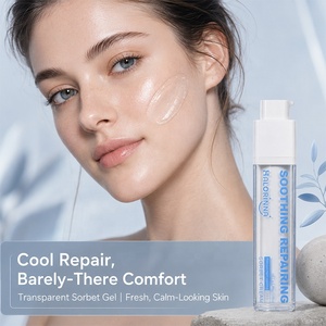 HALORINNA Creme Sorbet Calmante e Reparador 50ml – Reduz Vermelhidão Relacionada à Secura, Cuidado Facial Antioxidante Refrescante OEM - Product Image 4
