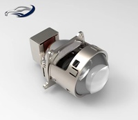 Projecteur LED universel 3 pouces 100W à double lentille 6000K 10000LM 12V pour automobile
