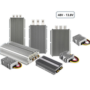 Módulo Convertidor de Corriente Continua a Corriente Continua de 12V a 48V 5A~100A, Convertidor DC-DC Personalizado, Cargador de Batería de 48V - Product Image 5