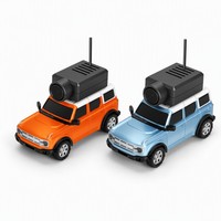 Voiture RC de qualité hobby avec caméra, mini voiture RC 1:64, voiture télécommandée 2,4 GHz, caméra WiFi HD, 2 couleurs, cadeau pour garçons et enfants