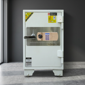 Hotel Electronic <b>Safe</b> WELKO HS42 CU with <b>Key</b> <b>Lock</b> and Stainless Steel-Commercial & Home Use - Product Image 3