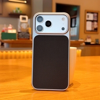 Coque de protection pour iPhone 18promax 17pro 16pro 15 14 13, coque de téléphone iPhone, anti-chute et antichoc, coque rigide en plastique argentée