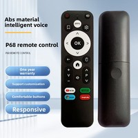 Télécommande vocale intelligente P68 pour téléviseur, projecteur, fauteuil de massage et éclairage - Chine