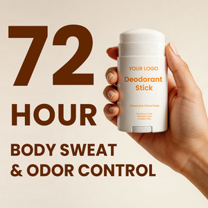 Déodorant naturel pour le corps, protection contre les odeurs de transpiration pendant 72 heures, sans aluminium, étiquette privée, déodorant en <span class=keywords><strong>stick</strong></span> pour hommes et femmes - Product Image 2