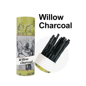 Artist Supplier 5pcs/box Natural Willow Charcoal Artist Willow Charcoal Stick