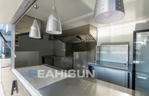 USA Full Kitchen <strong>Mobile</strong> Food <strong>Trailer</strong> for Snack Food Doughnut Hot Dog Pizza Ice Cream Truck with 220v for <strong>Restaurants</strong> Traders - Product Image 3