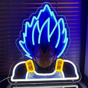 Haute qualité <span class=keywords><strong>Dragon</strong></span> Anime personnage boule néon lumières LED signe mignon dessin animé personnalisé 3D néon lumière peut accrocher UV impression Logo - Product Image 1