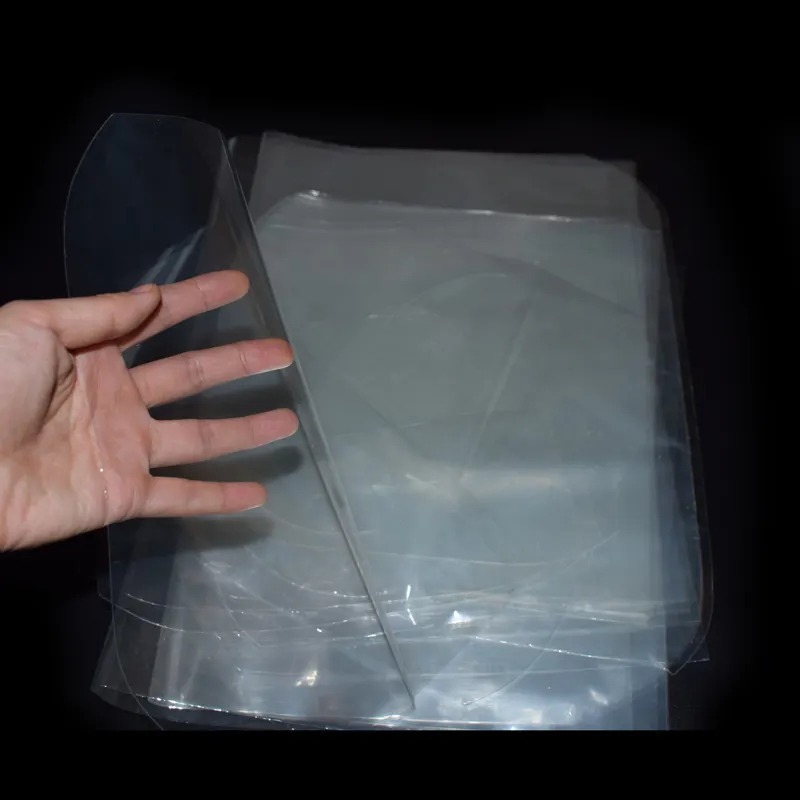 ロゴプリントPEPVC透明熱収縮フィルムバッグ熱収縮スリーブフィルムラップ包装