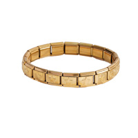 Bracelet à breloques italiennes DIY Splicing Bracelet de module détachable élastique italien en acier inoxydable | Étoile