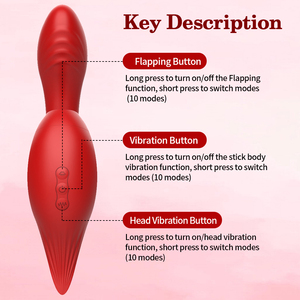 Vibrador de Conejo de Silicona de Grado Médico para Mujeres - Resistente al Agua, Recargable por USB con 10 Velocidades de Estimulación del Clítoris - Product Image 6