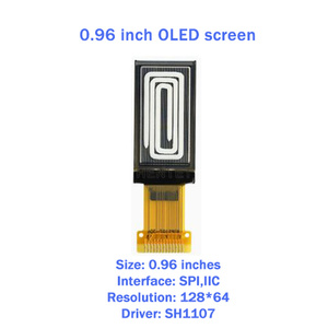 Nieuwe BOM 0.96 inch OLED displaymodule 64*128 LCD module OLED module scherm SH1107 - Product Image 4