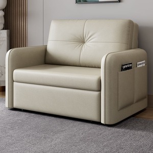 Tech Cloth <b>Foldable</b> <b>Sofa</b> <b>Bed</b> Dual Use Multifunctional Retractable <b>Sofa</b> For Small Apartment Living Room Study Rental - Product Image 3