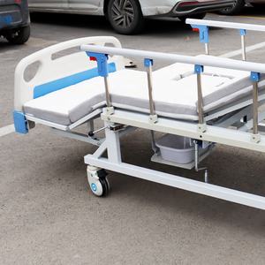 Lit médical manuel BIOBASE <span class=keywords><strong>K</strong></span> Factory MF402S à haute résistance à l'usure, réglable, pour hôpital, en stock - Product Image 6