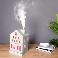 Diffuseur d'arôme 100ML avec 7 couleurs de lumière Humidificateur à brume froide Diffuseur d'huiles essentielles à ultrasons domestiques à faible bruit