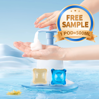 Savon Gel Mains Antibactérien Jetable de Qualité Hospitalière, Parfum Lavande, Haute Mousse, Relaxant, Bien-être, Doux et Multi-Usages