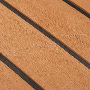 1200mmx2400mmx5mm Self Adhesive EVA Foam Faux Teak Decking <b>Boat</b> Sheet <b>Boat</b> Accessories Yacht Synthetic Teak Decking <b>Floor</b> Mat - Product Image 4